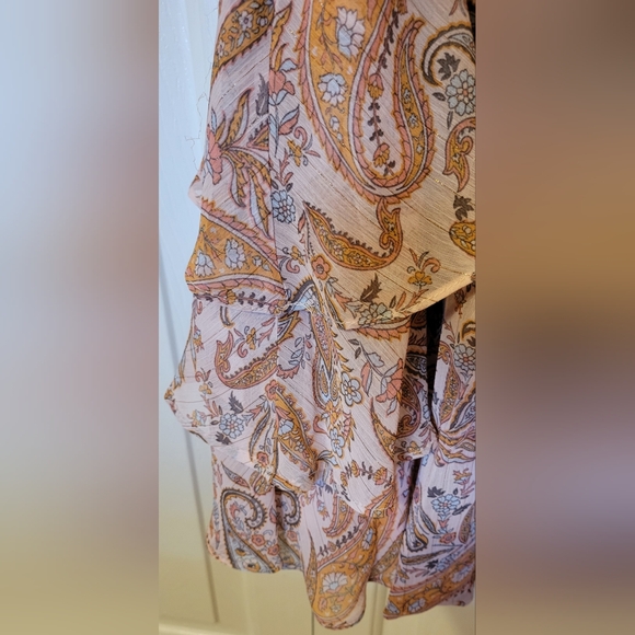 NWOT MSK sleeveless tiered sheath dress, fully lined, size large - Picture 7 of 11